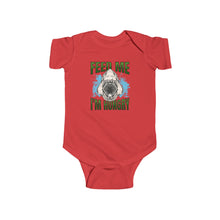 Load image into Gallery viewer, 'Feed Me I'm Hungry' Shark Baby Onesie - Infant Bodysuit (IFMIH-1)